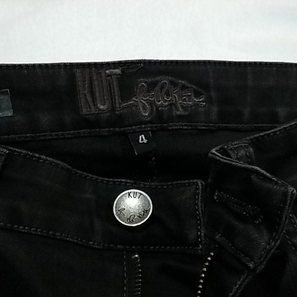 Kut From The Kloth Farrah Baby Bootcut Jeans Sz 4 - Picture 8 of 13